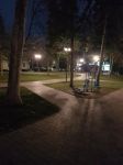 夜晚的小公园