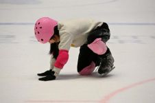 学习溜冰 - 关于溜冰的初一周记